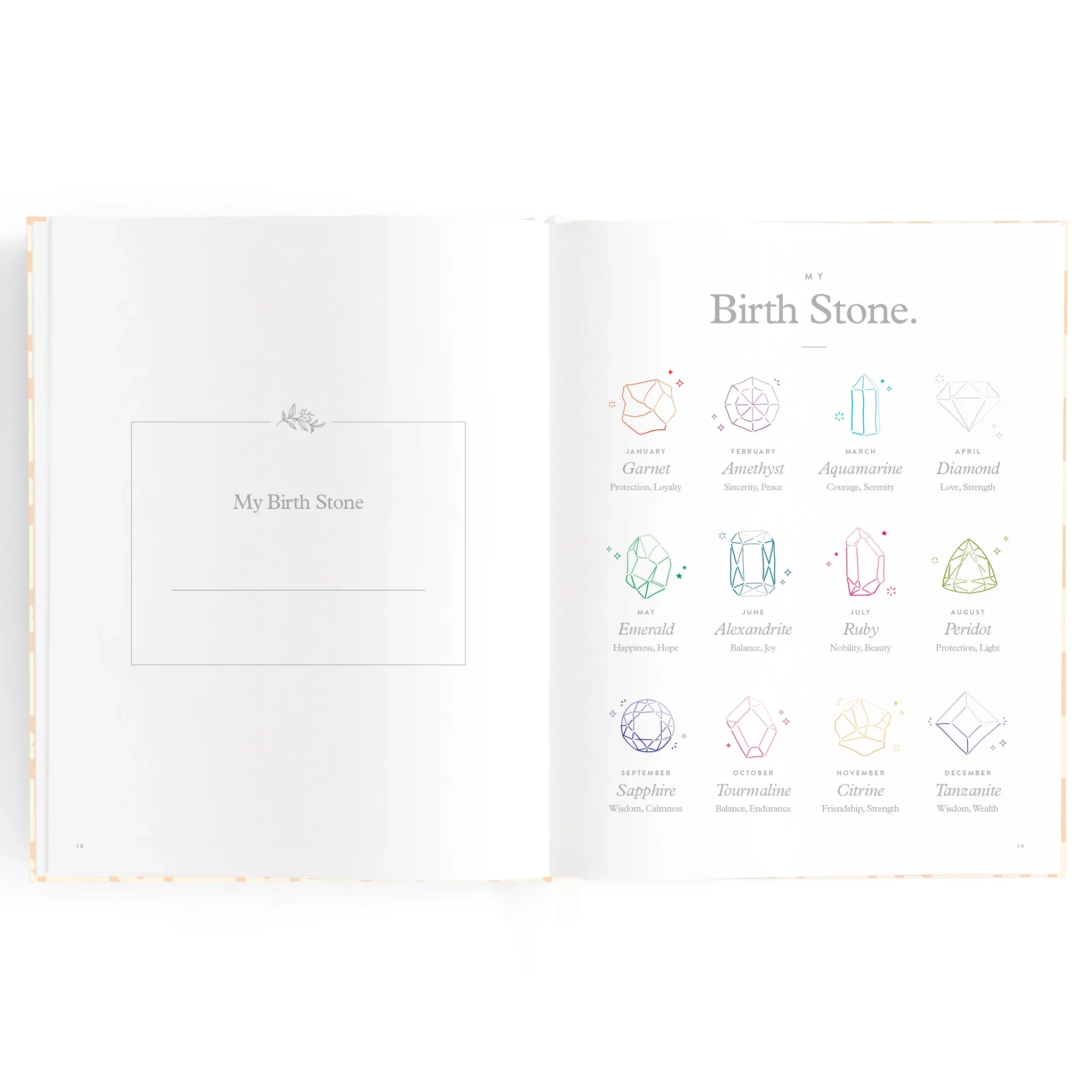 Baby Book | Coffee Stripe - Image 10
