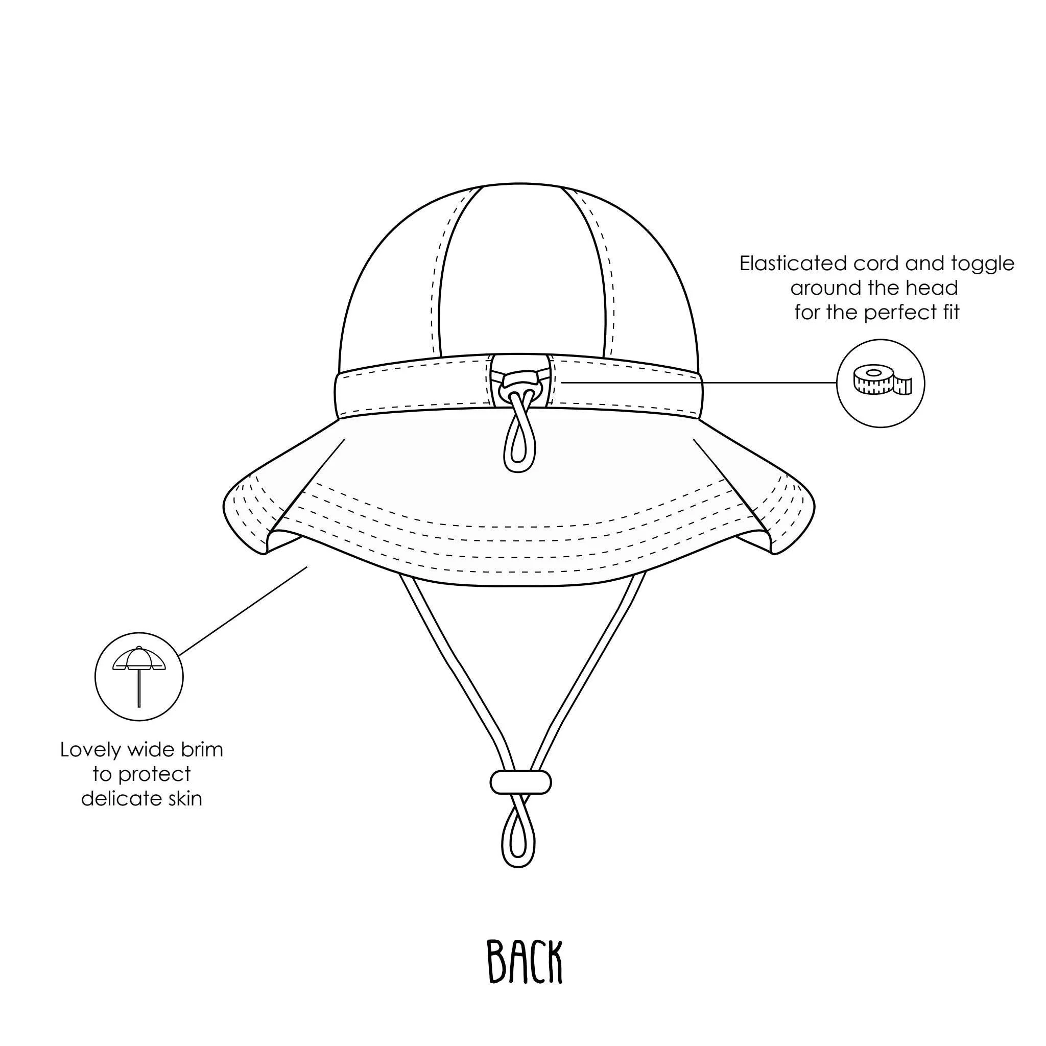Hat | Wide Brim - Beach Days - Image 6