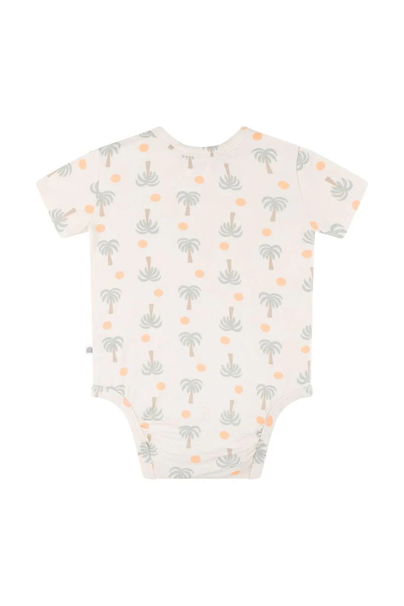 Bodysuit | Short Sleeve - Palm Sunset - Image 2