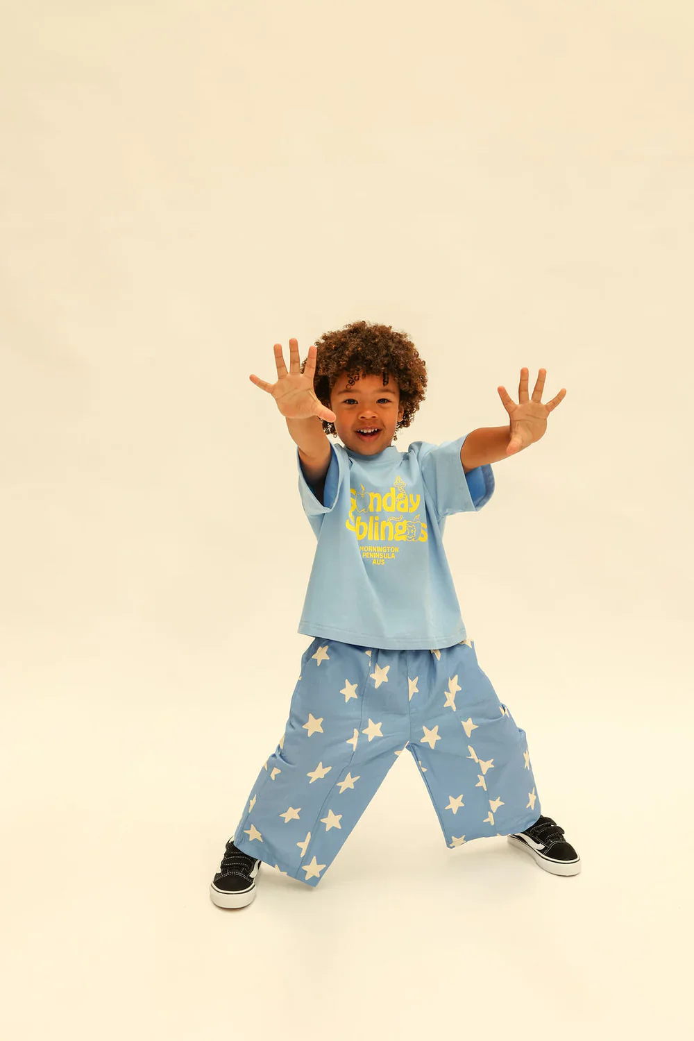 Dusty Star Pants - Cobalt Blue - Image 5