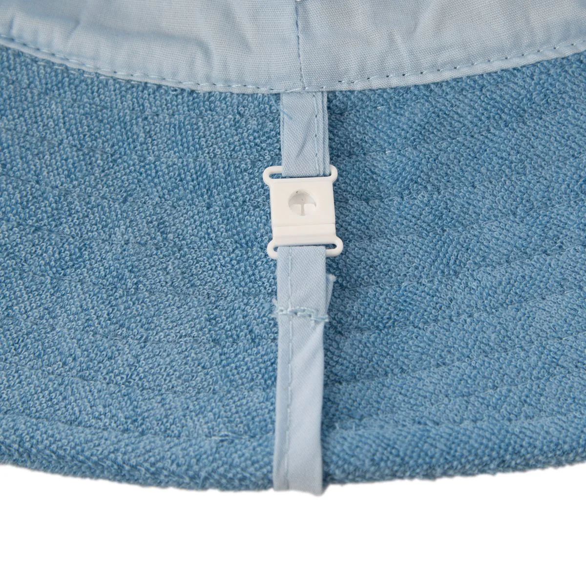 Hat | Terry Towelling Bucket - Mid Blue - Image 4
