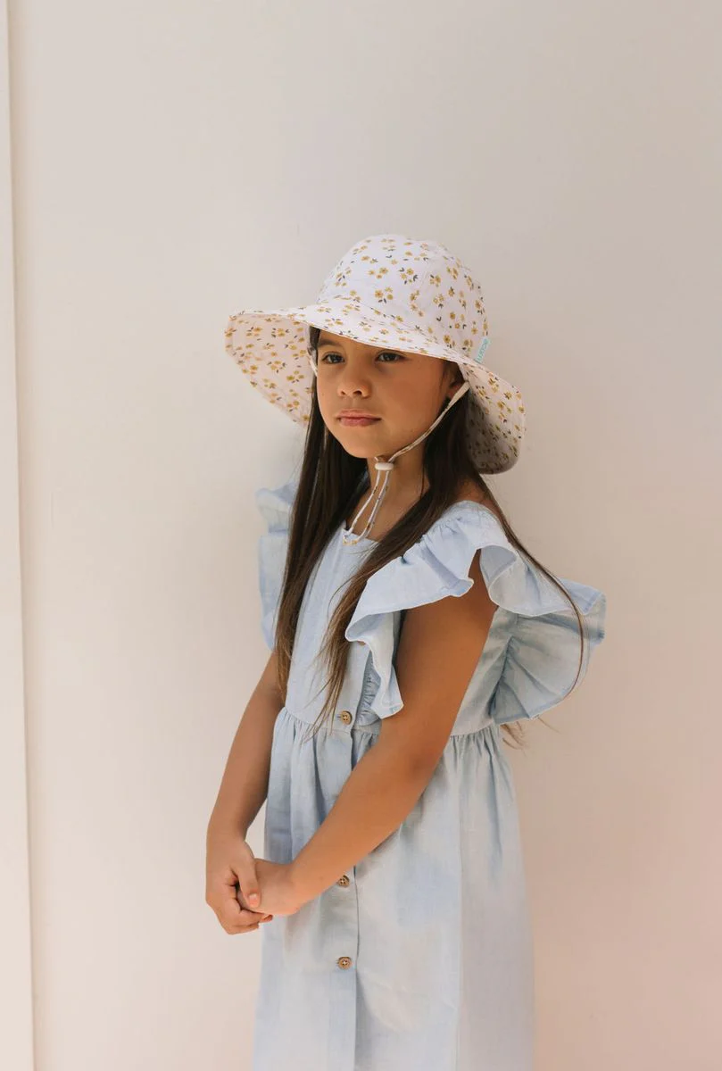 Hat | Wide Brim - Amber Blooms - Image 7
