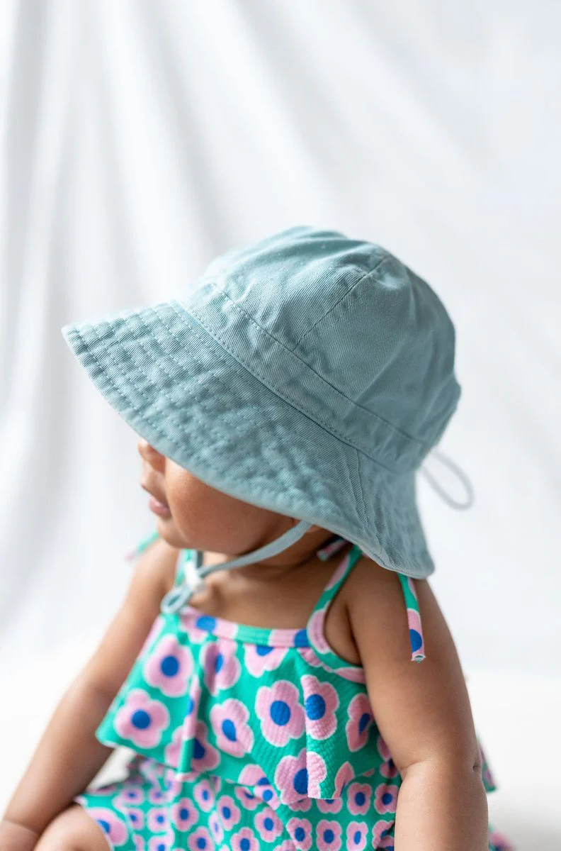 Hat | Wide Brim - Blue - Image 5