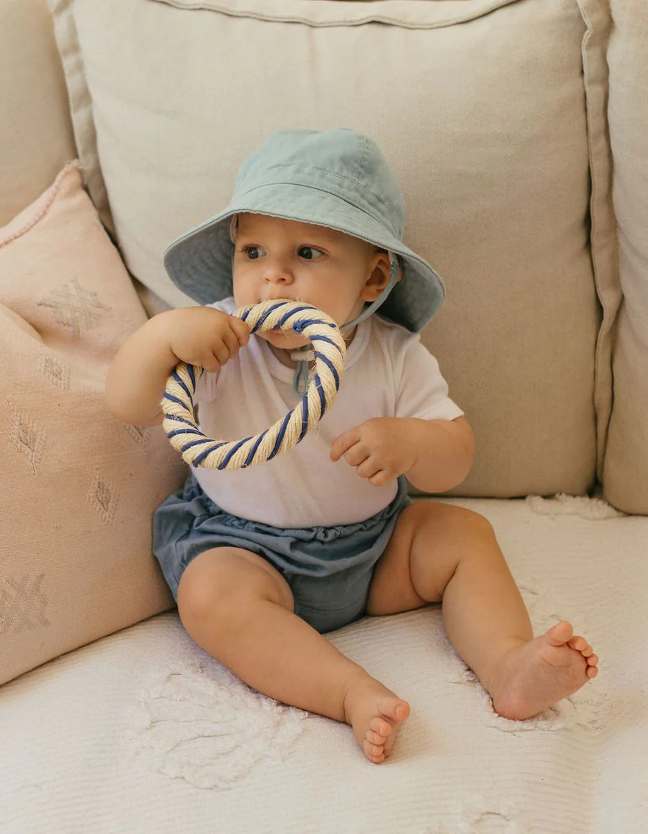 Hat | Wide Brim - Blue - Image 6