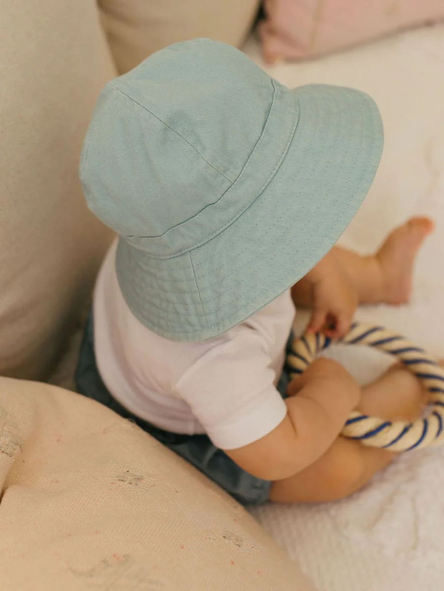 Hat | Wide Brim - Blue - Image 7