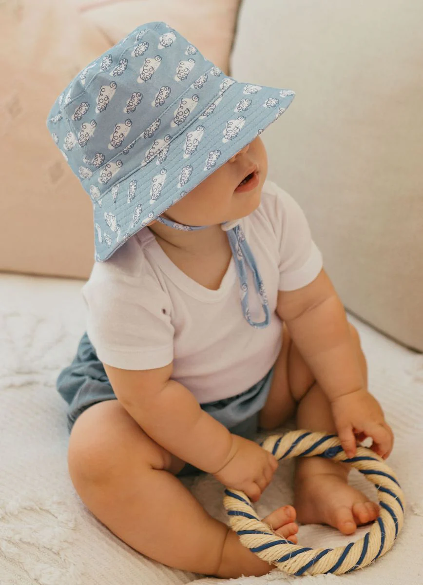 Hat | Wide Brim - Clouds - Image 5