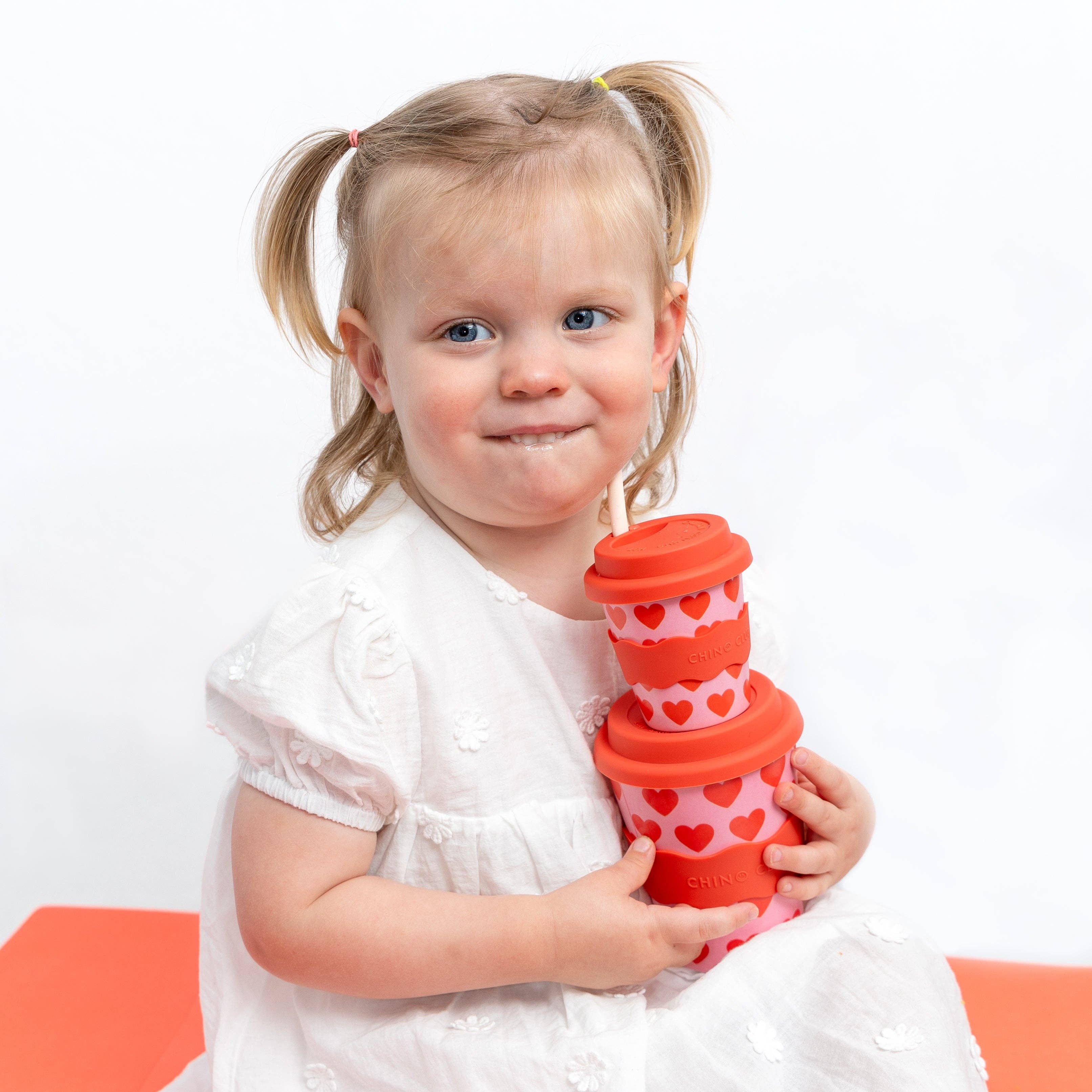 Babychino Cup | 4oz - Hearts - Image 3