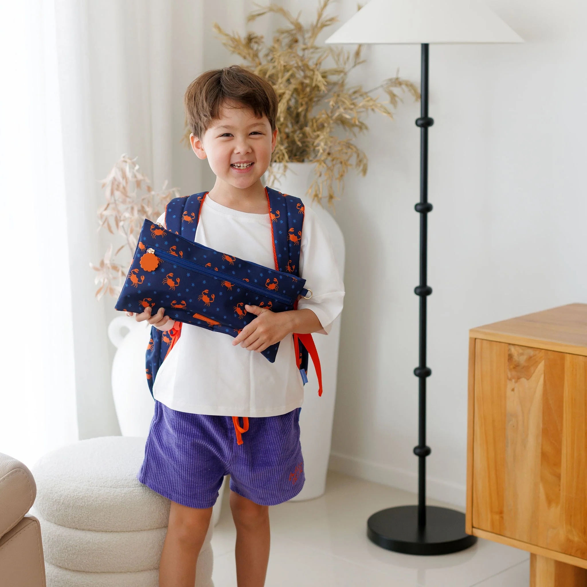 Large Pencil Case | King Crabs - Image 2