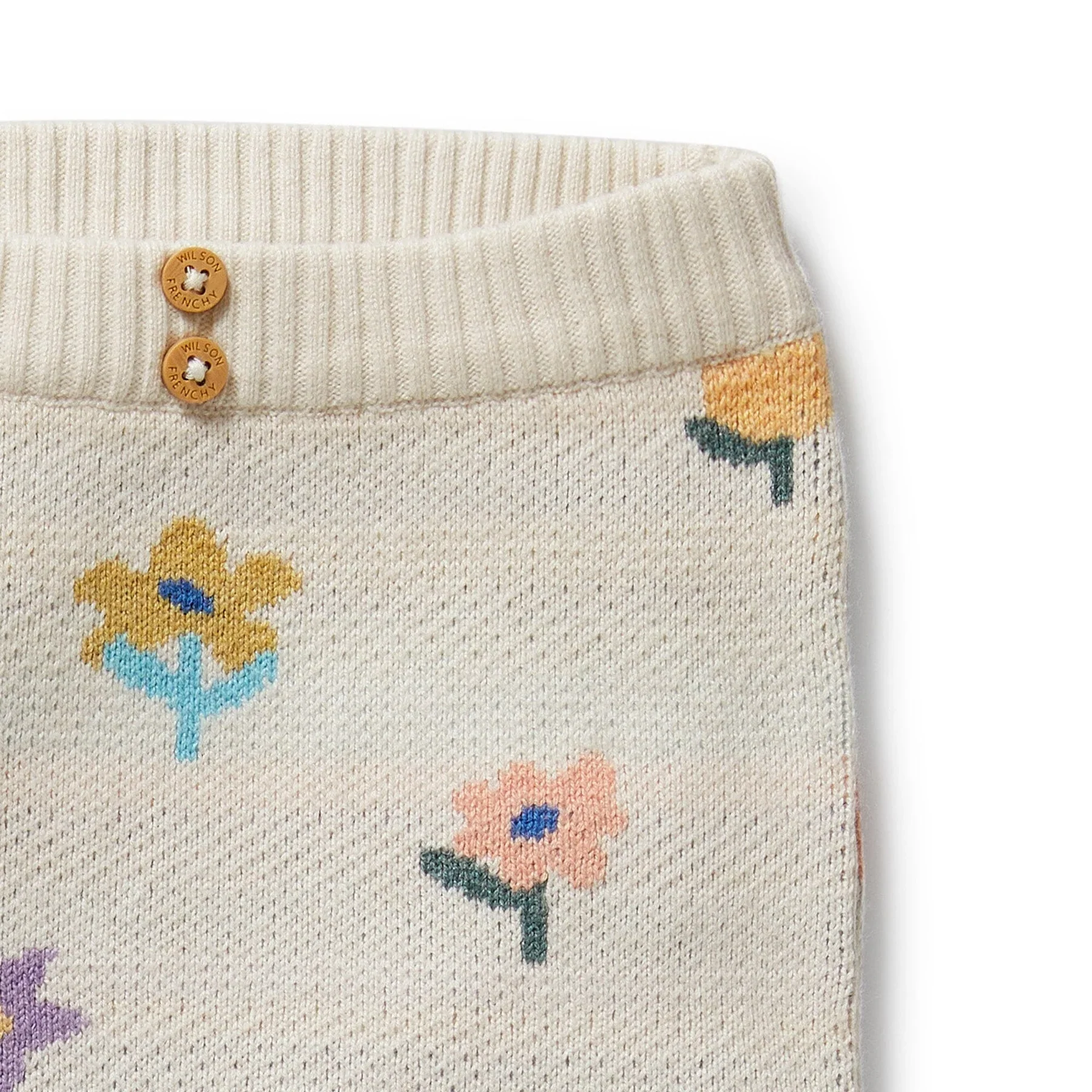 Leggings | Jacquard Knit - Flower Pop - Image 3