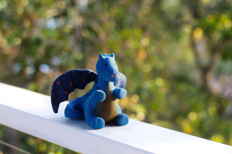 Teether Toy - Dragon - Midnight - Image 3
