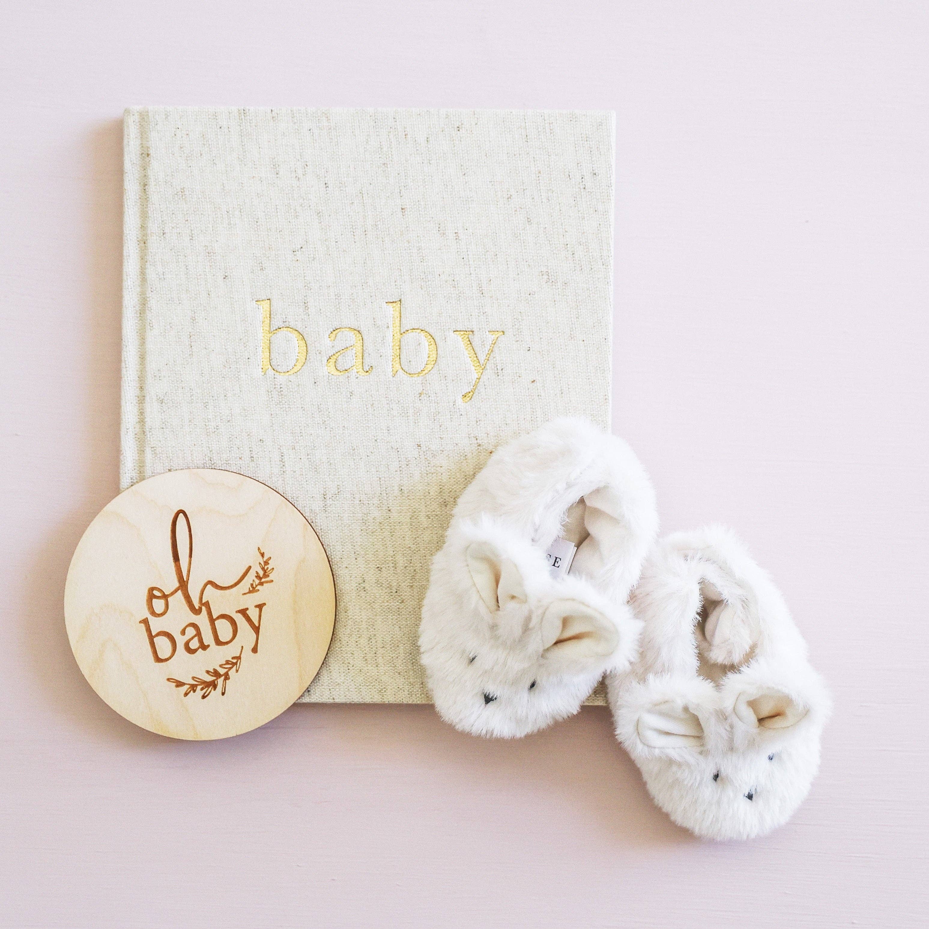 Booties | Plush Bunny - Ivory - Image 3