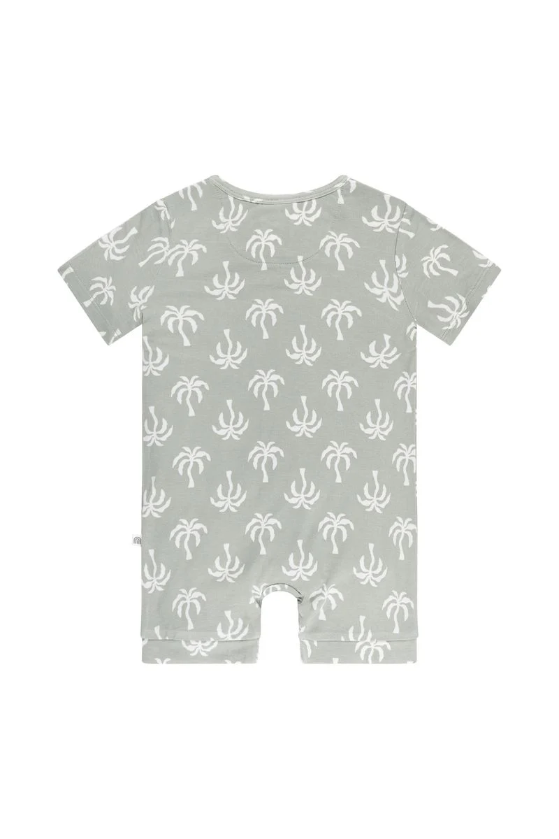 Onesie | Day or Night Short Sleeve - Palm Tree - Image 2