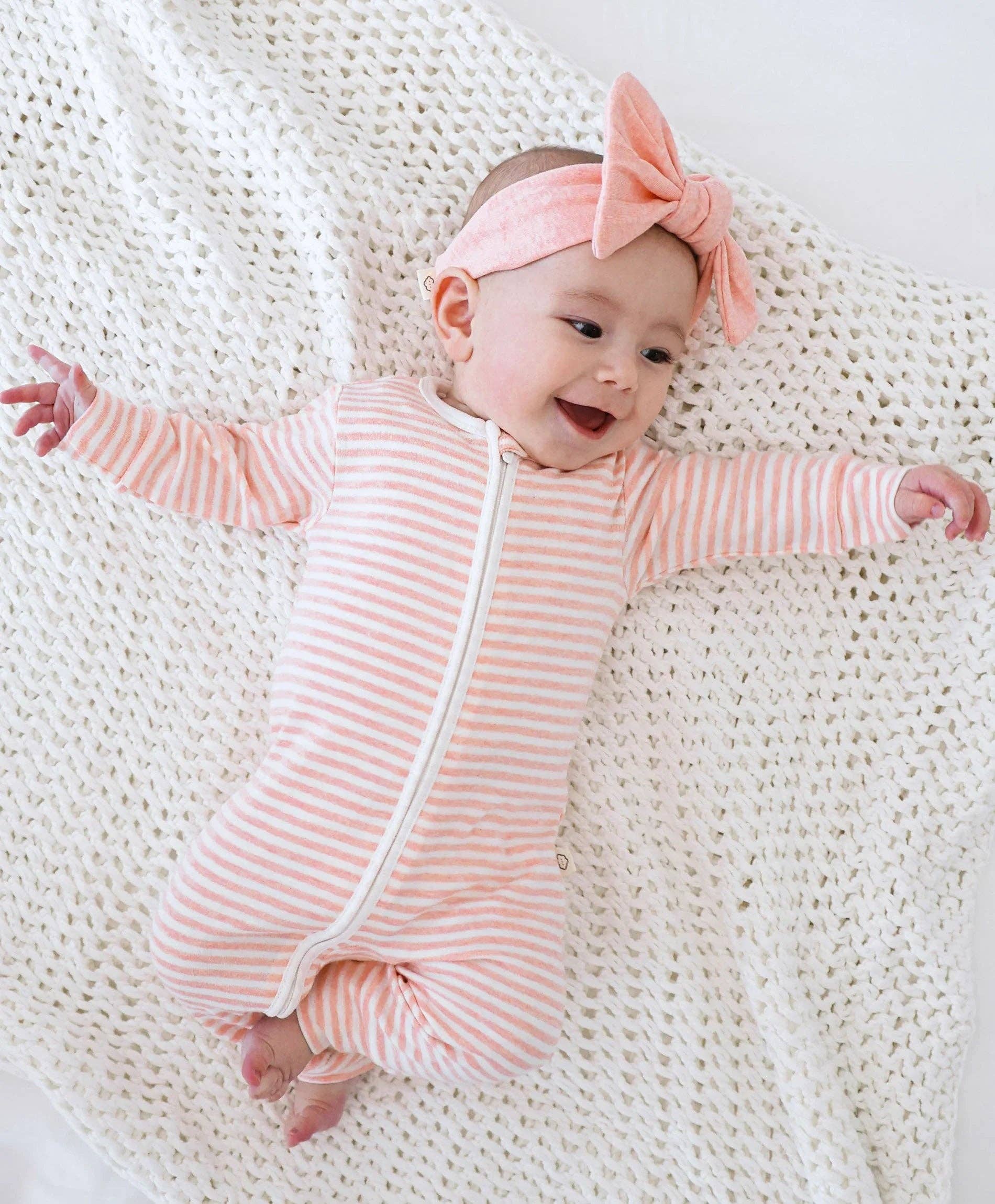 Organic Cotton Headband - Pink - Image 4