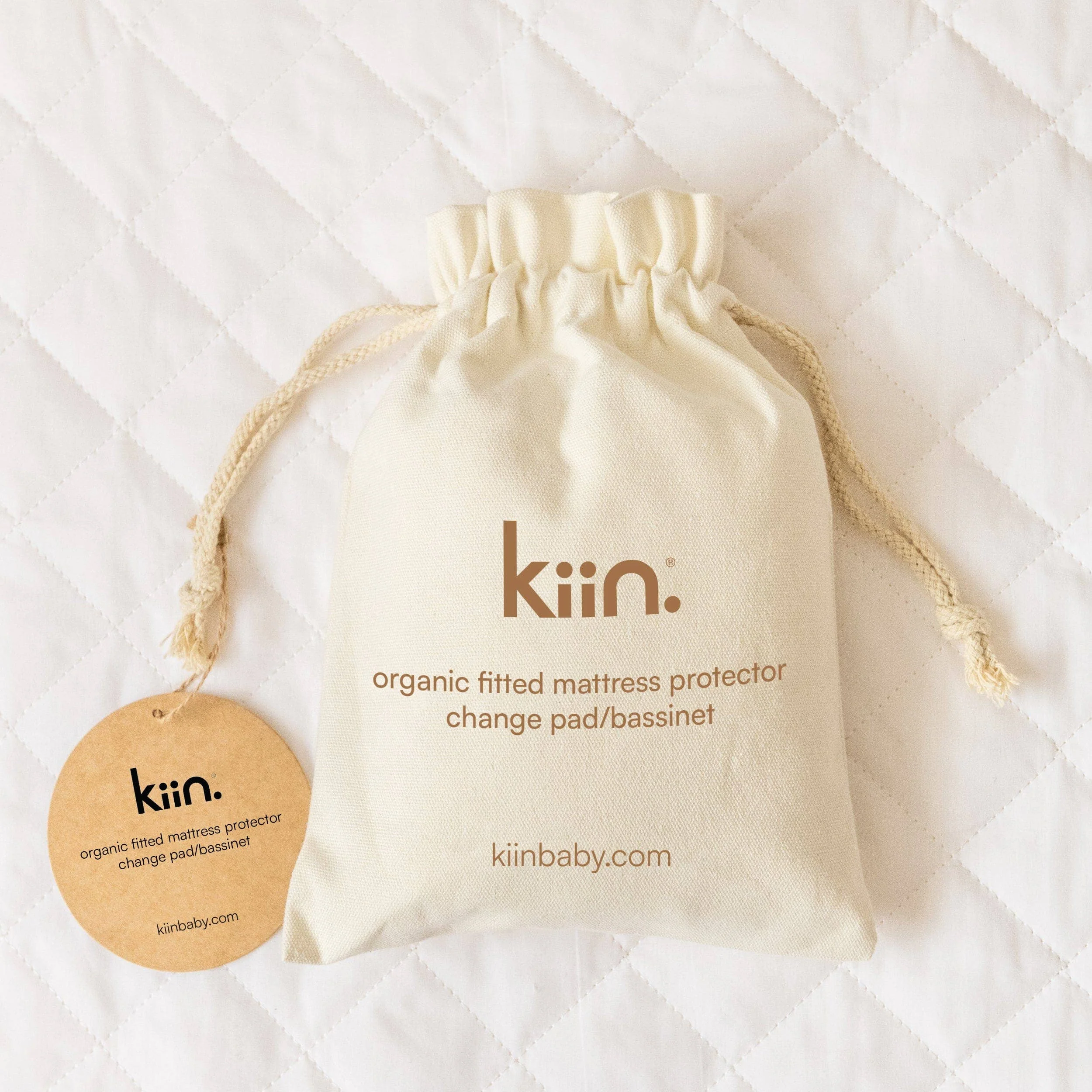 Organic Fitted Mattress Protector - Image 7
