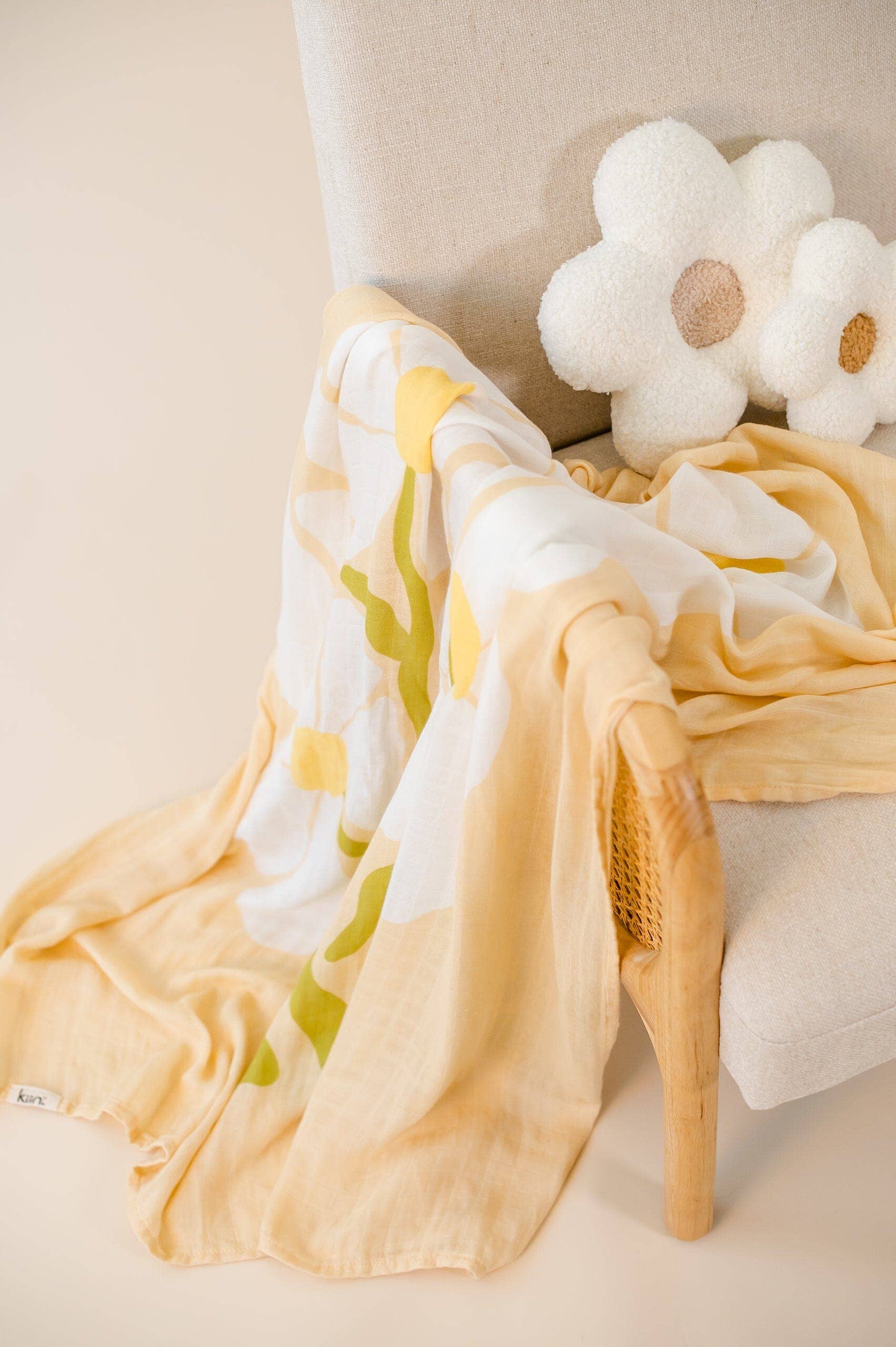 Swaddle | Organic - Fleur Warm Oat (Limited Edition) - Image 11