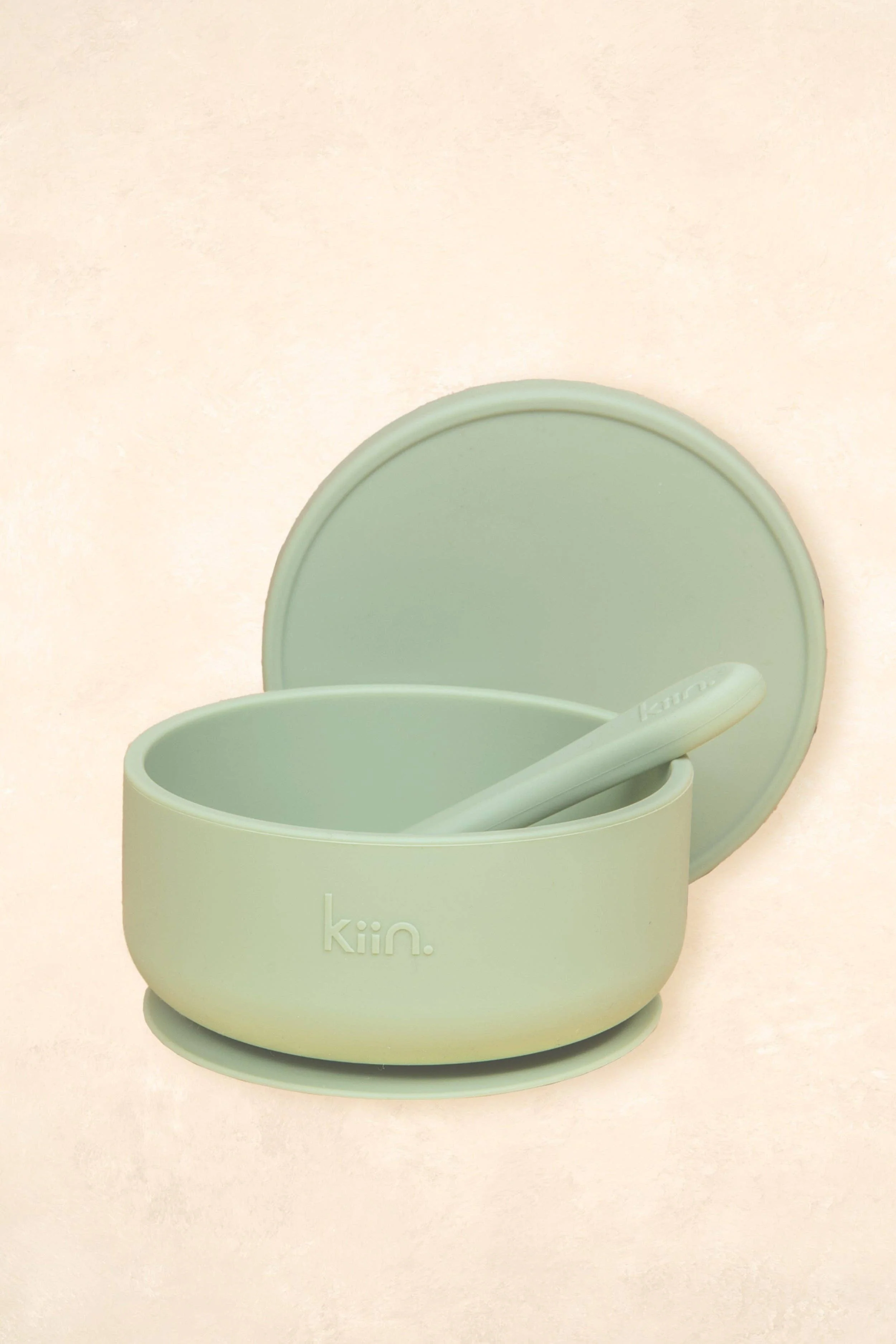 Silicone Suction Bowl with lid + Spoon - Image 4