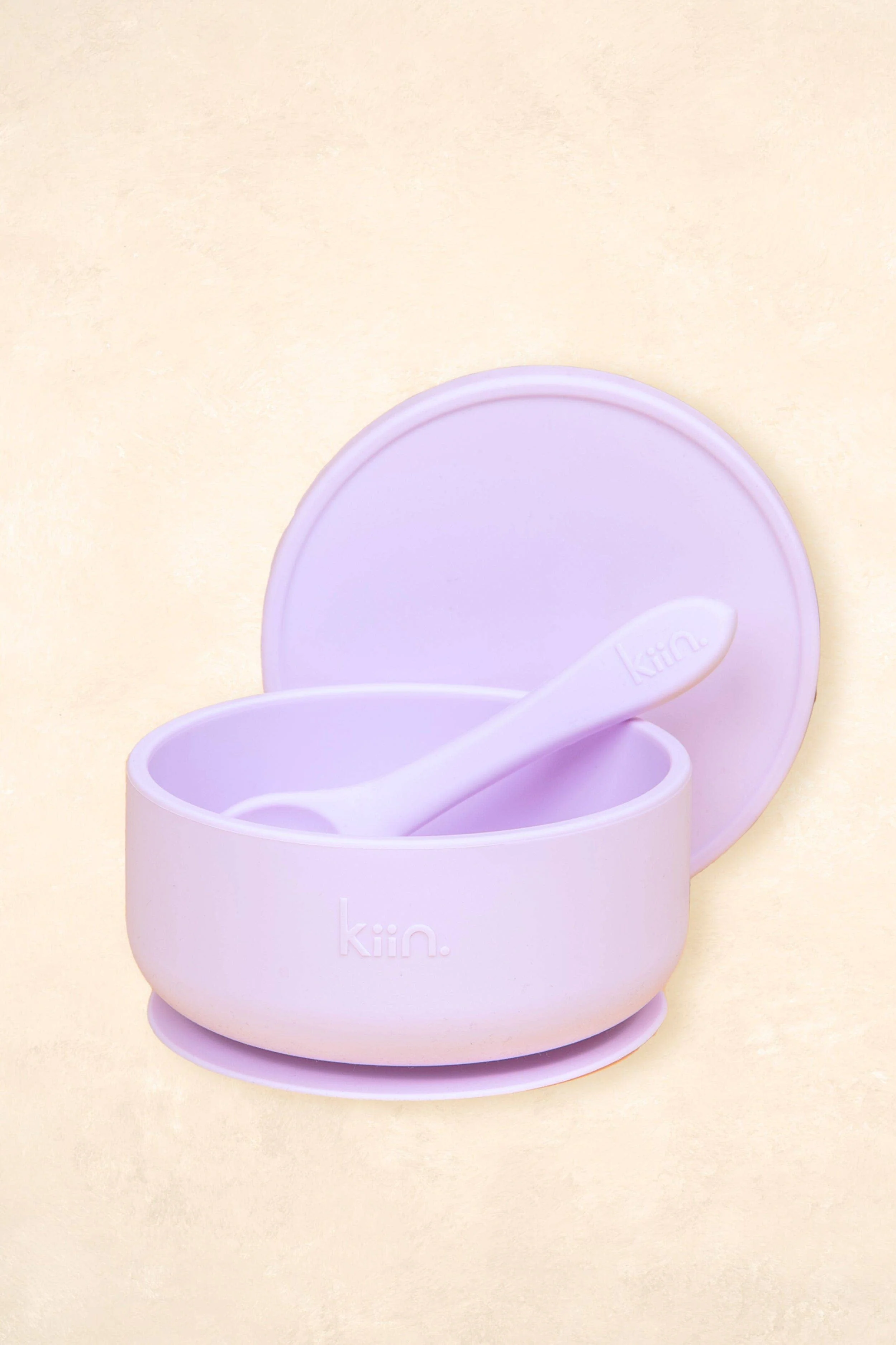 Silicone Suction Bowl with lid + Spoon - Image 6