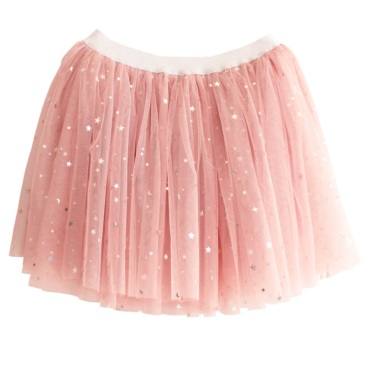 Tutu | Ivory - Pink Silver Star
